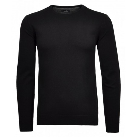 Ragman Maglia Uomo Cotone e Cashmere Col. Nero