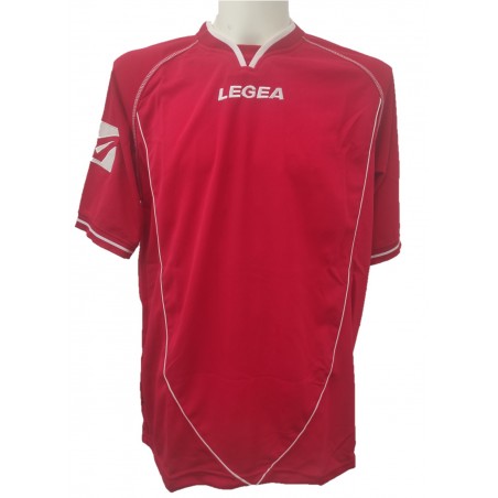 LEGEA KIT SCUDO ROSSO MANICA CORTA