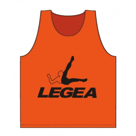 LEGEA CASACCA ARANCIO FLUO JUNIOR S/M (10 PZ)