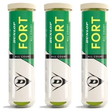 Dunlop Palline Tennis Fort All Court  Tournament Select x 4 Palline