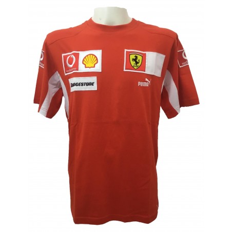 PUMA T-SHIRT TEAM FERRARI 2005 SCHUMACHER/BARRICHELLO