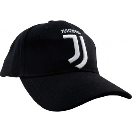 CAPPELLO JUVENTUS NUOVO LOGO  NERO CON VISIERA